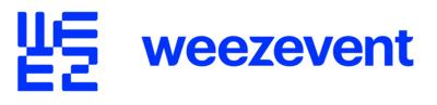 Logo weezevent,Solution utilisée par le freelance de l'événementiel Yannick Michiels